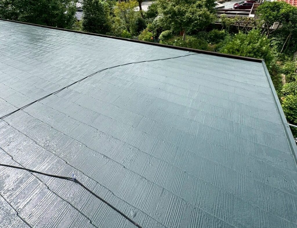 小倉南区　F様　屋根・樋・雨戸・パラペット (2)